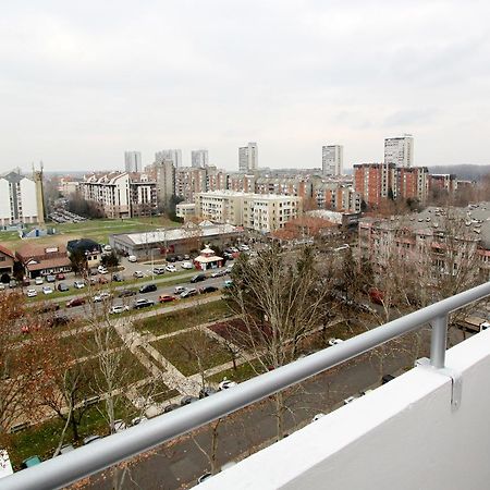 Ferienwohnung Penthouse Novi Beograd Exterior foto