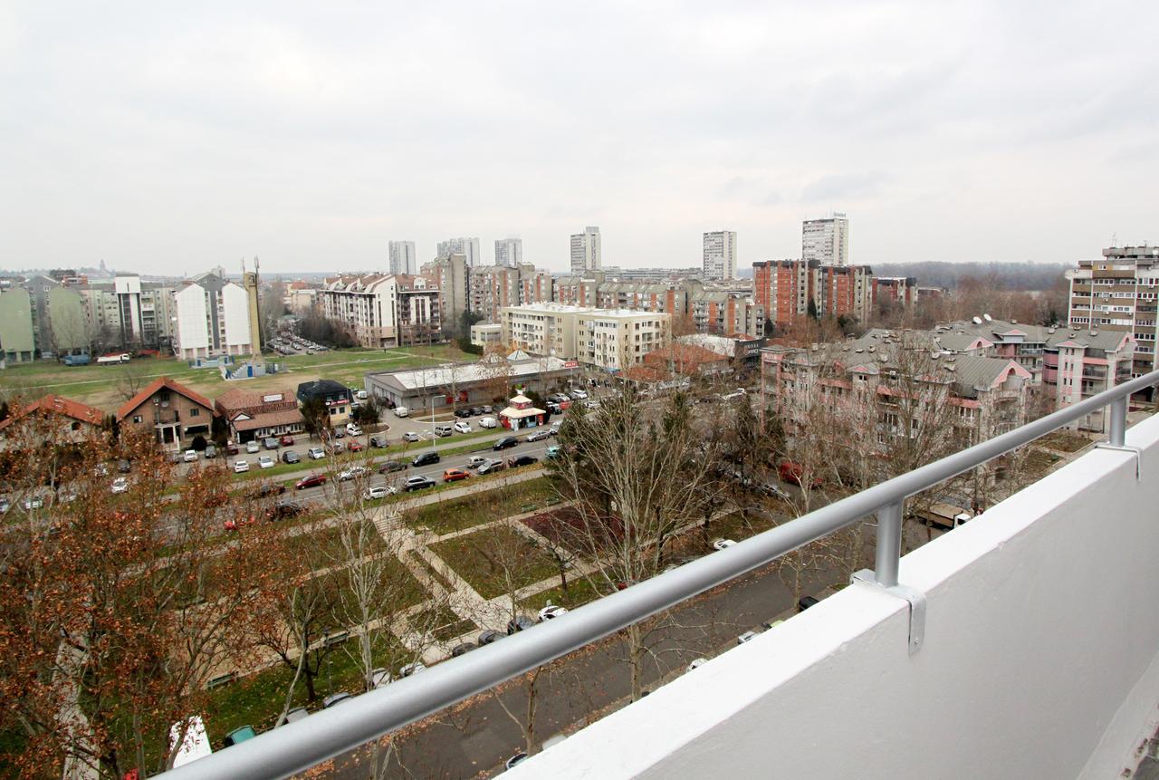 Ferienwohnung Penthouse Novi Beograd Exterior foto